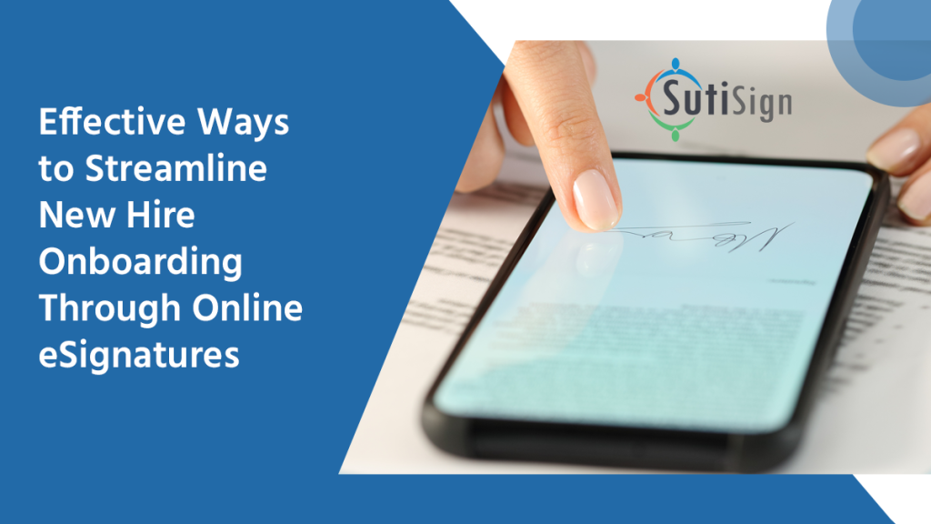 eSignature software for HRMS