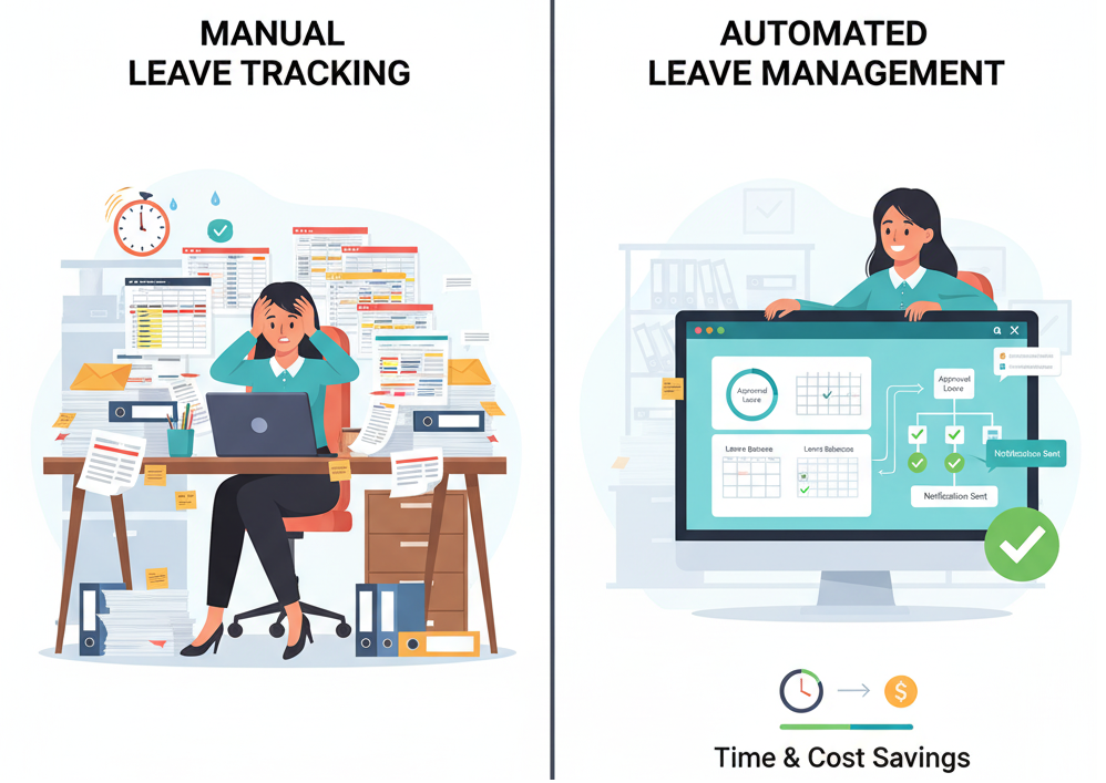 Manual vs Automated Leave Management