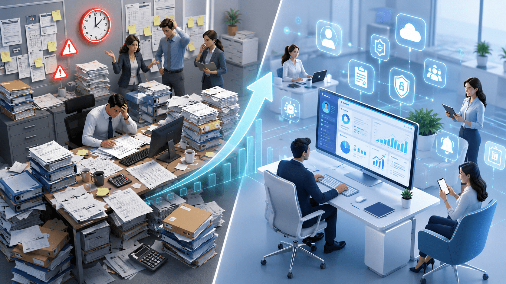 Manual HR vs Automated HR