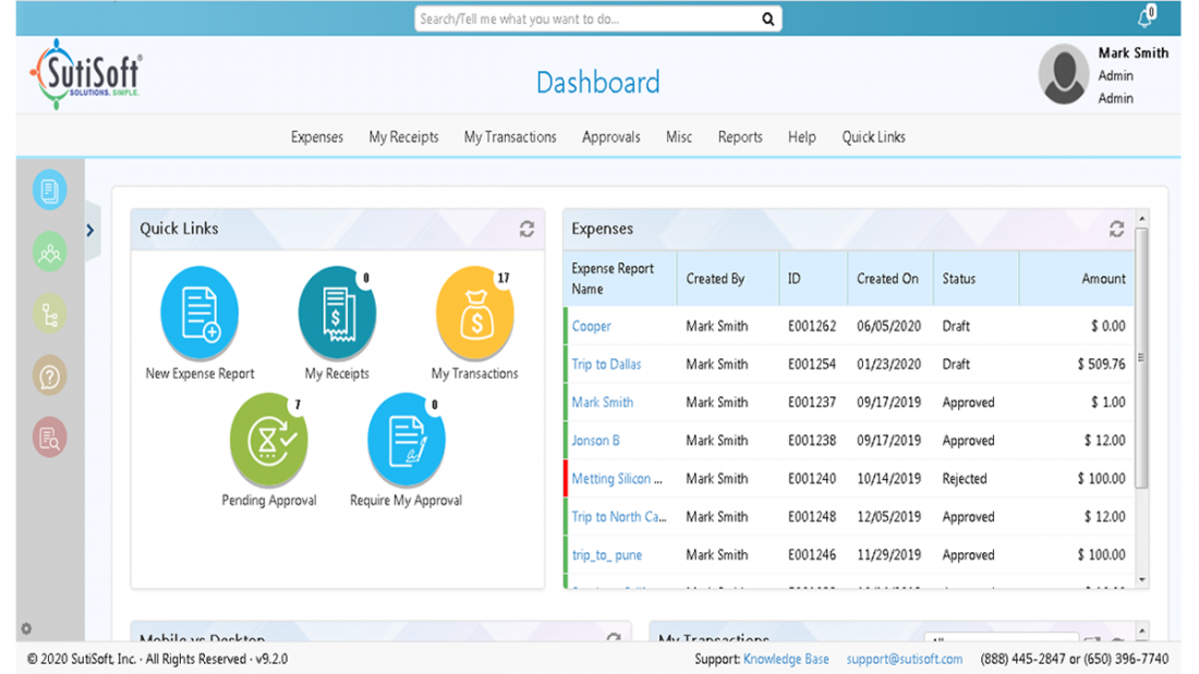 Expense Reporting Software