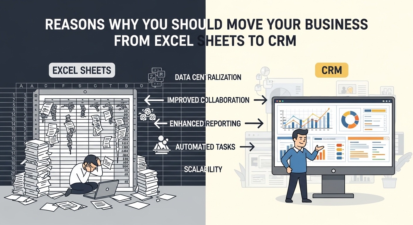Excel sheets to CRM