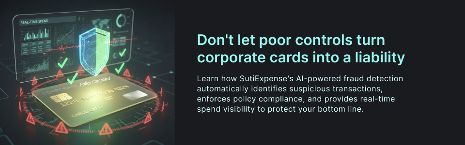 SutiExpense AI-powered Fraud Detection