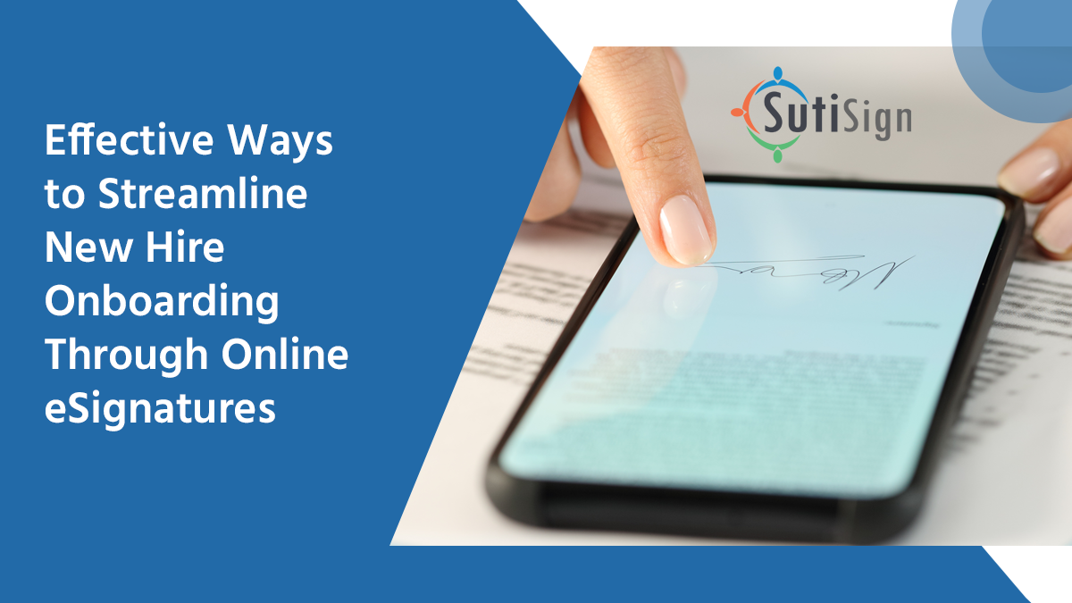 eSignature software for HRMS