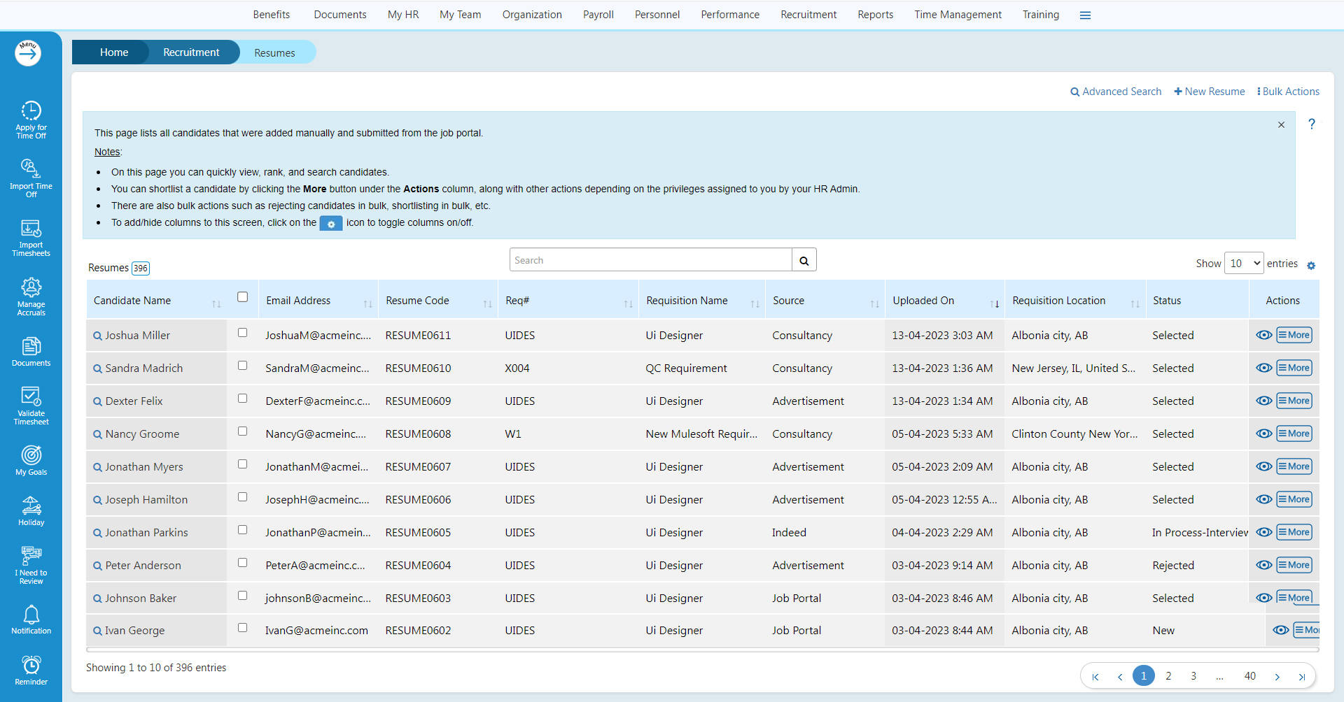 SutiHR-resume-management
