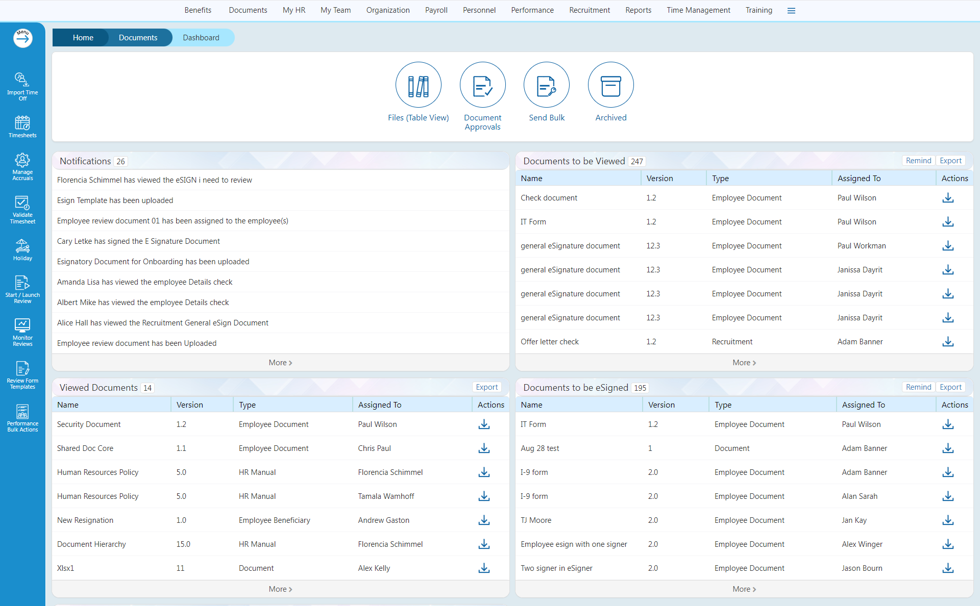 Document-Management-Screen