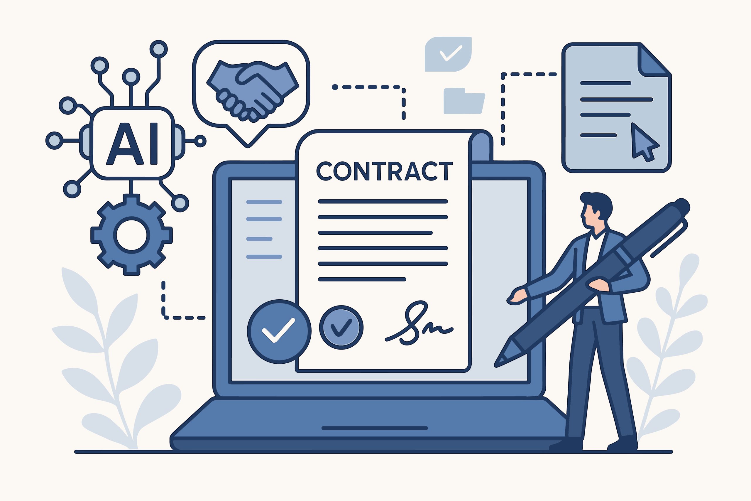 AI bases Contract managment software