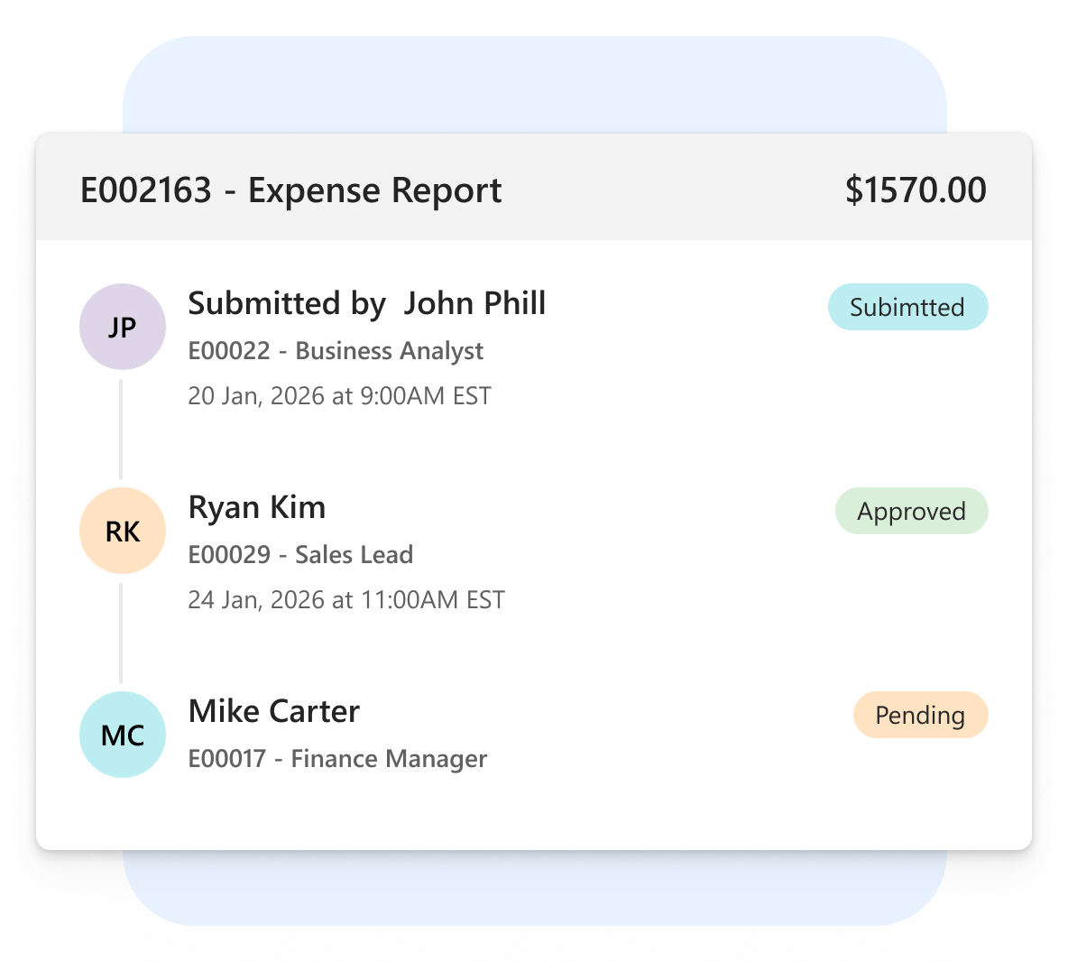 Automatically Log Every Expense Action