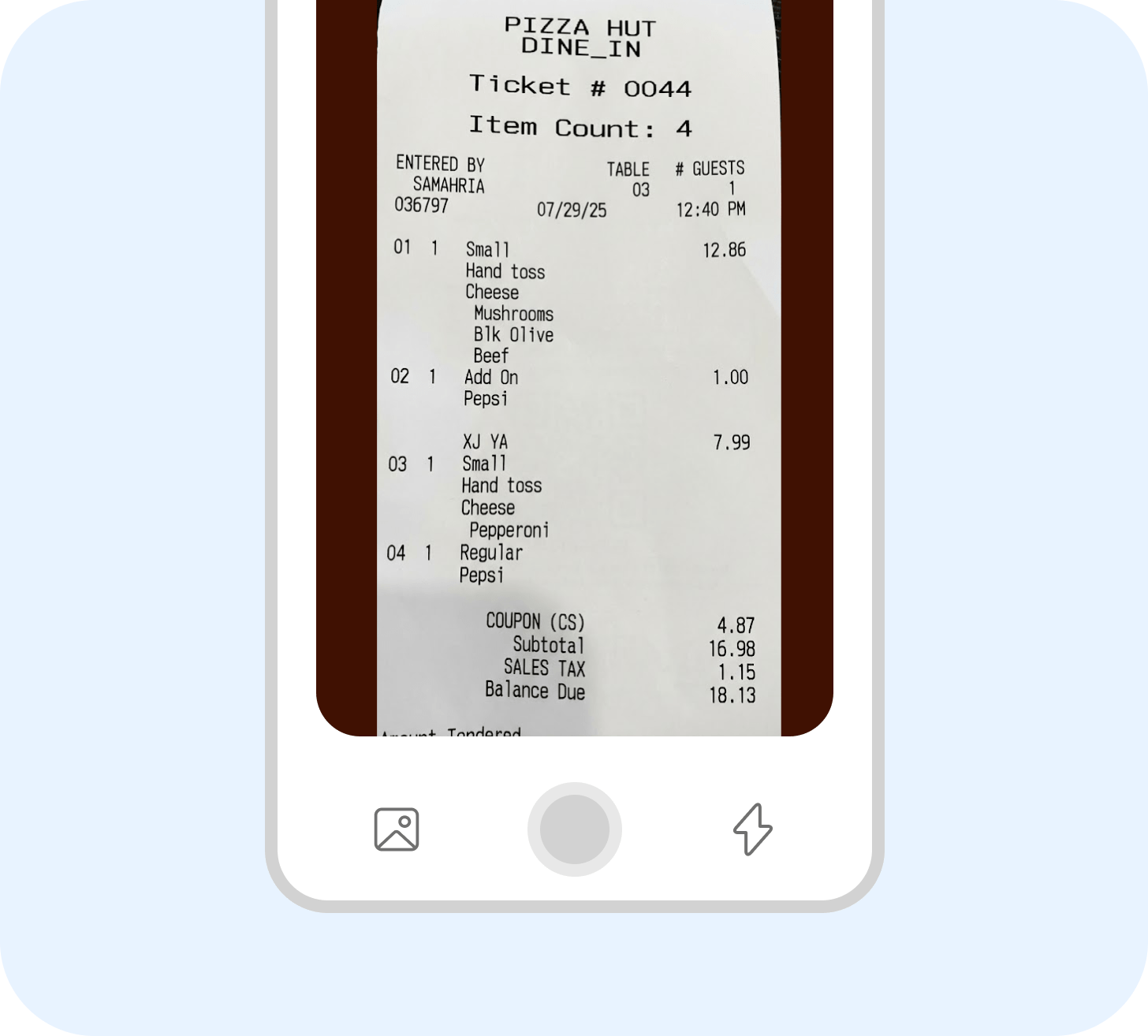 Capture Expenses Instantly from a Mobile Device-1