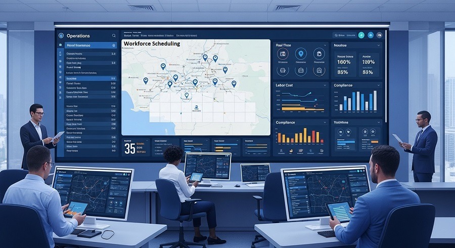 Multi-location workforce management