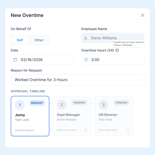 SutiHR-Automated Overtime Rule Enforcement
