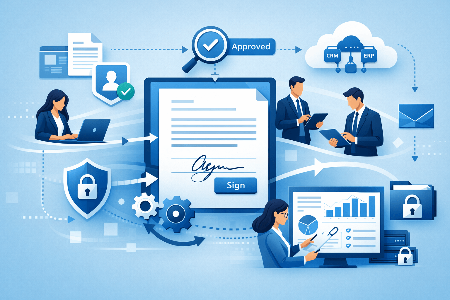 eSignature platform streamlining agreements