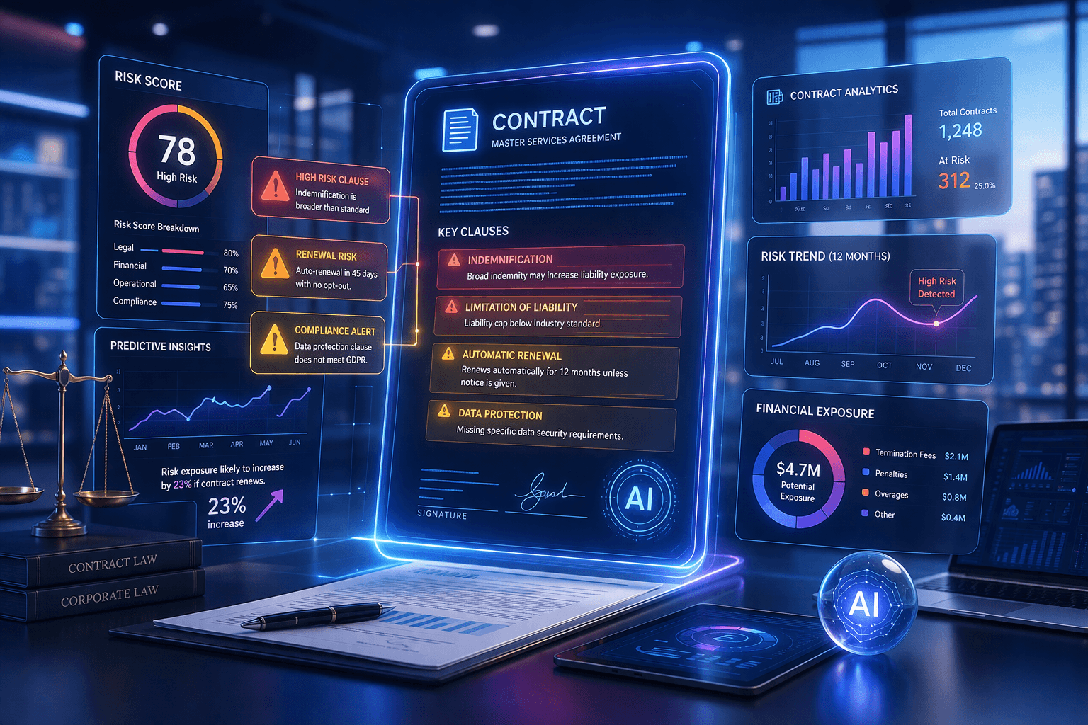 Predictive Analytics to Identify Contract Risks