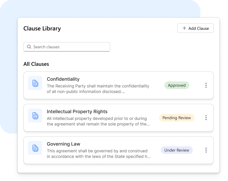 clause-library