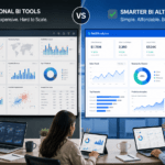 Traditional vs smarter BI tools